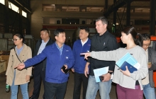 澳洲KENNA客戶來(lái)我司考察礦用電機(jī)車
