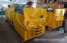 廣西國(guó)外客戶定制的10噸架線式湘潭電機(jī)車發(fā)貨